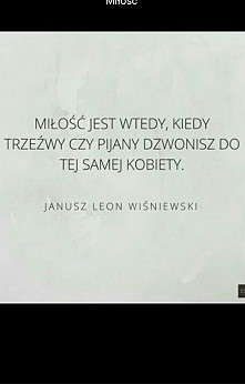 miłość jest wtedy...