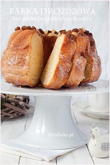 Babka Wielkanocna light – bez mleka, białek, tłuszczu ilovebake.pl