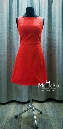 Czerwona sukienka na ciepłe wiosenne dni ;)