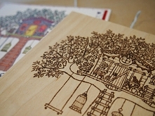 telegram na ślub. kartka i obrazek w komplecie.