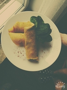 Naleśniki z mąki kukurydzianej.  szpinakowe. Glutenfree