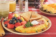 Omlet owocowy