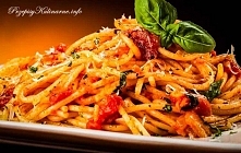 Spaghetti z sosem pomidorowym Haliny