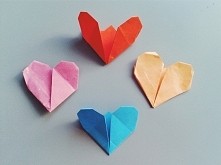 Bardzo proste serduszka ori...