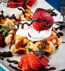 Puszyste ciasto na gofry