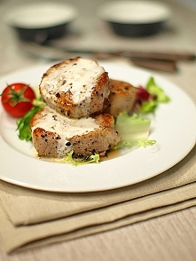 Polędwiczki wieprzowe z sosem z sera pleśniowego