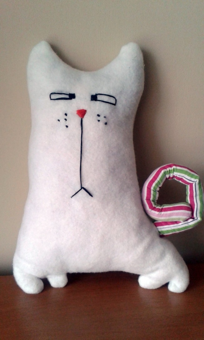 maskotka kot - tutorial