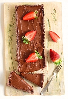 Wegańska tarta czekoladowa