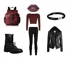 Uwielbiam połączenie czerni...