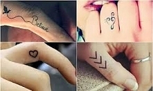 Tatuaże na palcach <3