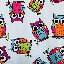 Tkanina obiciowa dla dzieci ;)
Doskonała do poduszek, materacy, narzut, pokrowców itp. Cena za 1Mb tkaniny o stałej szerokości 140cm.