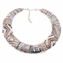 wyobrażacie sobie już hot stylizację do tego naszyjnika? wejdźcie w link do Naszego sklepu - kokonet.pl. Ten aztecki naszyjnik ma coś w sobie!