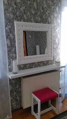 własnoręcznie zrobione lustro