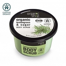 Organic Shop - Cukrowy Scrub Do Ciała Organiczne Prowansalskie Trawy.Oczyszcza i wygładza skórę, sprawiając że staje się delikatna, gładka i aksamitna w dotyku.Certyfikat BDIH
B...