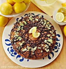 ciasto czekoladowo cytrynowe