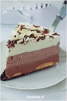 Sernik potrójnie czekoladowy