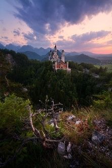 Neuschwanstein, Bawaria, Niemcy