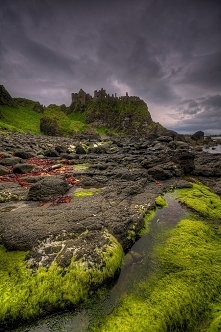 Dunluce Castle, Anglia