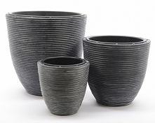 Niskie donice rattanowe