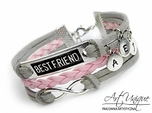 ♡ Bransoletka przyjaźni z trzema inicjałami! ♡
Cena tylko 20 zł!
Różne kolory do wyboru!
Zapraszamy do naszego sklepu :D
ARTUNIQUE.PL