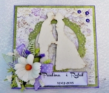 na ślub, kartka ślubna, Gal...