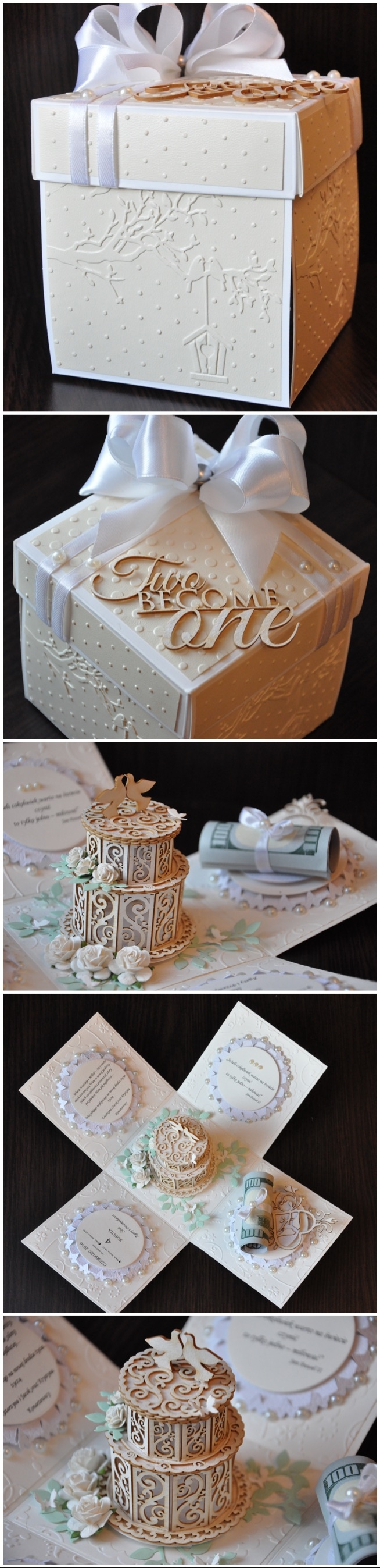 ślubny exploding box