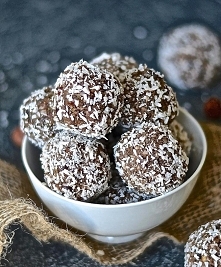 Mocha Hazelnut Power Balls