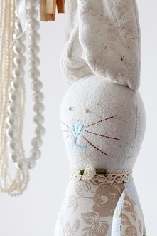 ...ręcznie szyty króliczek...super prezent na Dzień Dziecka