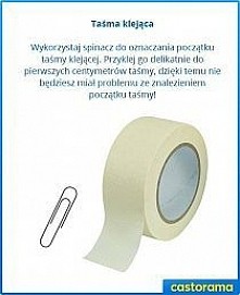 Początek taśmy klejącej