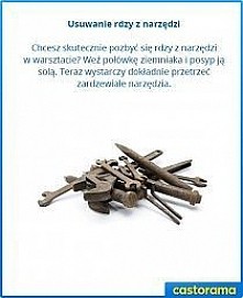 Usuwanie rdzy z narzędzi