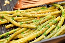 Fasolka szparagowa z czosnkiem