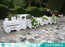 pociąg z palet