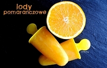 Najprostsze lody pomarańczo...