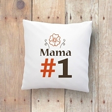 Poduszka z nadrukiem Mama nr 1
Dostępna na littlethings.pl
