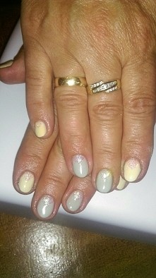 hybryda:-) beż + szary + br...