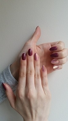 Bordo i ombre pionowe z syrenką