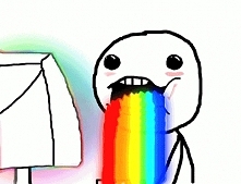 XDD tęcza ^^