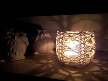 szydelkowy lampionik