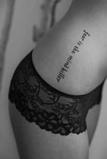 Fear is the mind killer