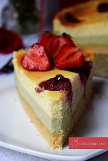 SERNIK MATCHA- PYSZNY SERNIK Z ZIELONĄ HERBATĄ :)