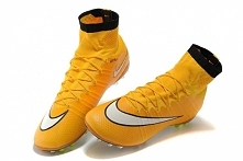 nike mercurial superfly ag hi yellow white football boots uk sale