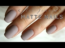 idealnie matowe paznokcie :D zapraszam :D