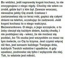 Tak, to właśnie jest miłość piękne <3