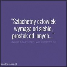 Kilka slow a tak wiele prawdy...