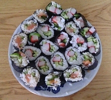 Pierwszy raz je robiłam :D Wyszły wg mnie fajnie jak na pierwszy raz :D 
omniomniomniomni :3