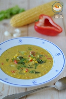 Kukurydziany chowder z curry