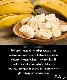 Zjedz to jeśli jesteś zmęczony