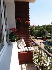 Balkon w Bloku