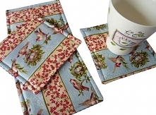 Ptaszki -podkładki pod kubki