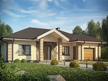 Mówią, że piękno tkwi w prostocie. Oto klasyczny domek dla 4-5 osobowej rodziny.